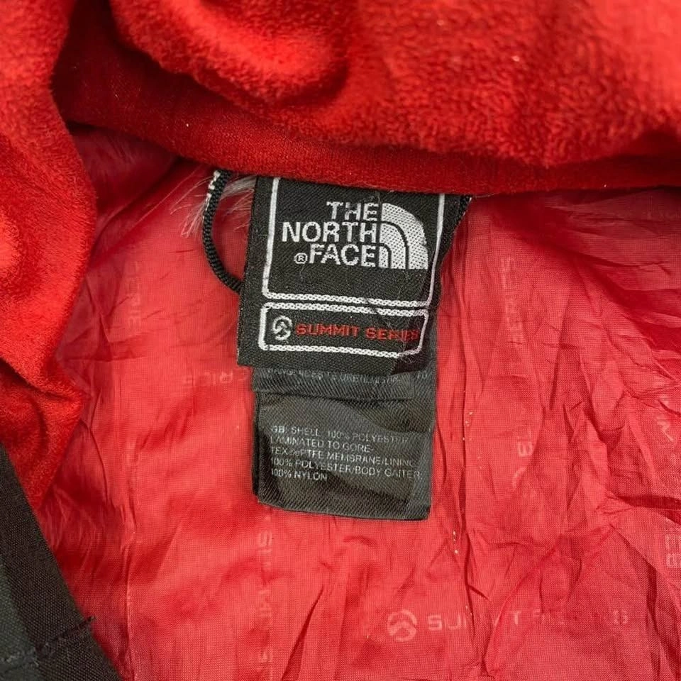 The North Face Summit Series Gore Tex Jacket Red Black Hooded Me - photo 2