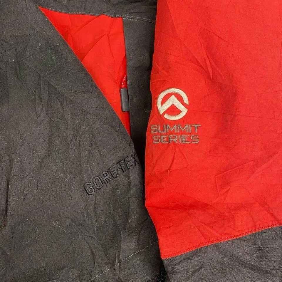 The North Face Summit Series Gore Tex Jacket Red Black Hooded Me - photo 4