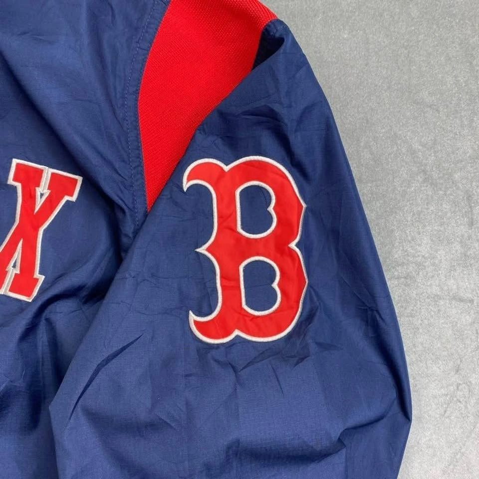 Vintage Boston Red Sox Hooded Windbreaker Jacket MLB G-III Sport - photo 5