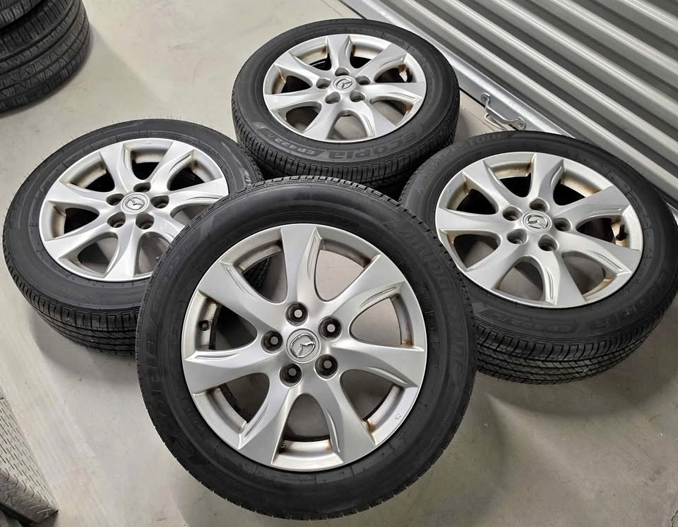 Mazda 3 OEM Rims with All Season Tires 205/55R16