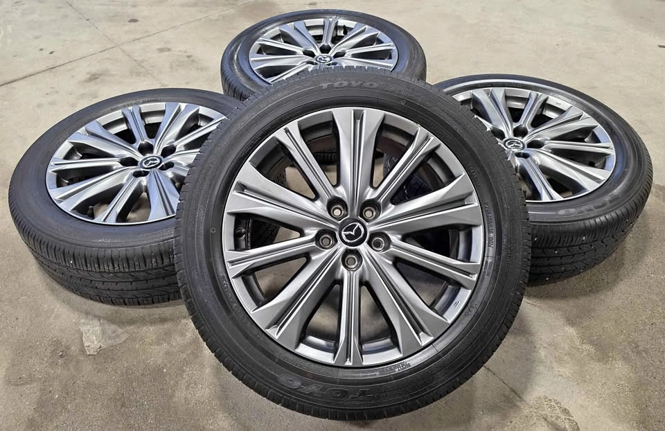 Mazda CX-5 OEM Rims with All Season Tires 225/55R19