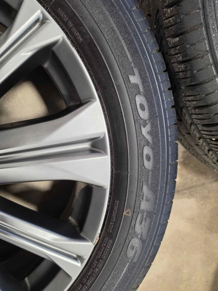 Mazda CX-5 OEM Rims with All Season Tires 225/55R19 - photo 2