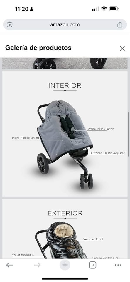 7AM Enfant Stroller Blanket 212 - Adjustable Winter Blanket - photo 3