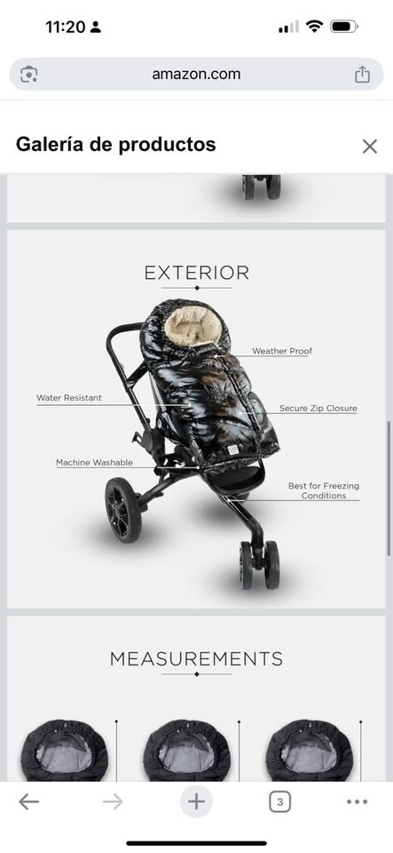 7AM Enfant Stroller Blanket 212 - Adjustable Winter Blanket - photo 4