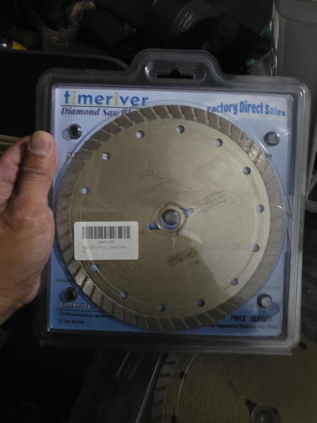 NEW Segmented Diamond Saw Blades 7", 10", 12"