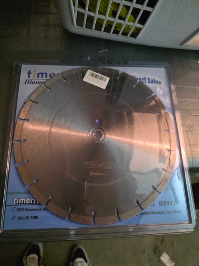 NEW Segmented Diamond Saw Blades 7", 10", 12" - photo 4