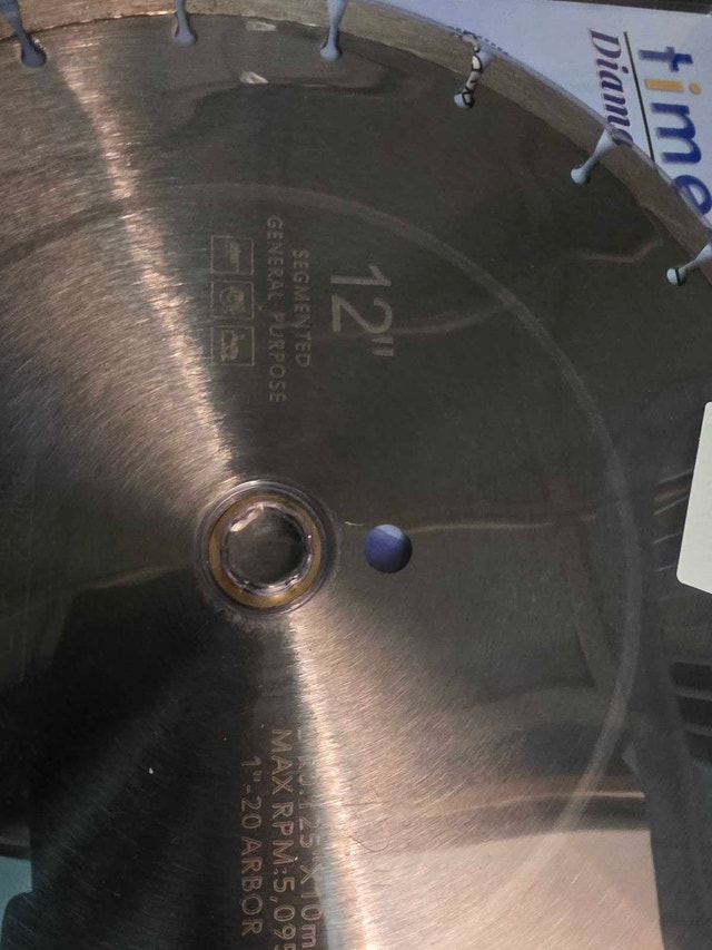NEW Segmented Diamond Saw Blades 7", 10", 12" - photo 5