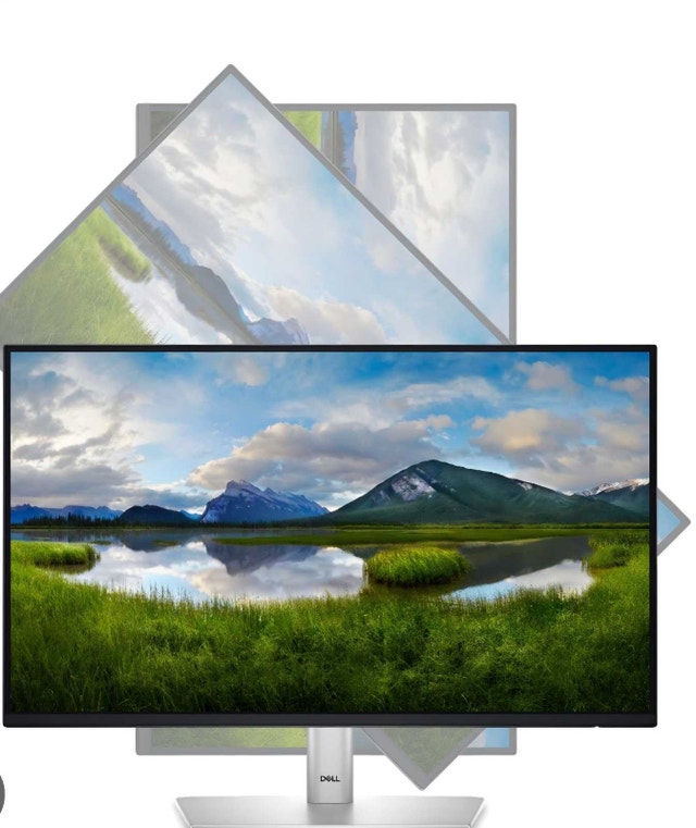 Dell P2425HE 24" USB-C Hub Monitors (2) w/ Stands