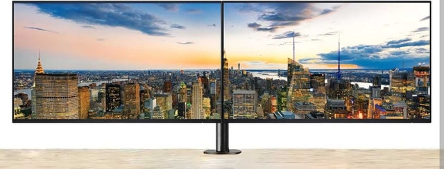 Dell P2425HE 24" USB-C Hub Monitors (2) w/ Stands - photo 2