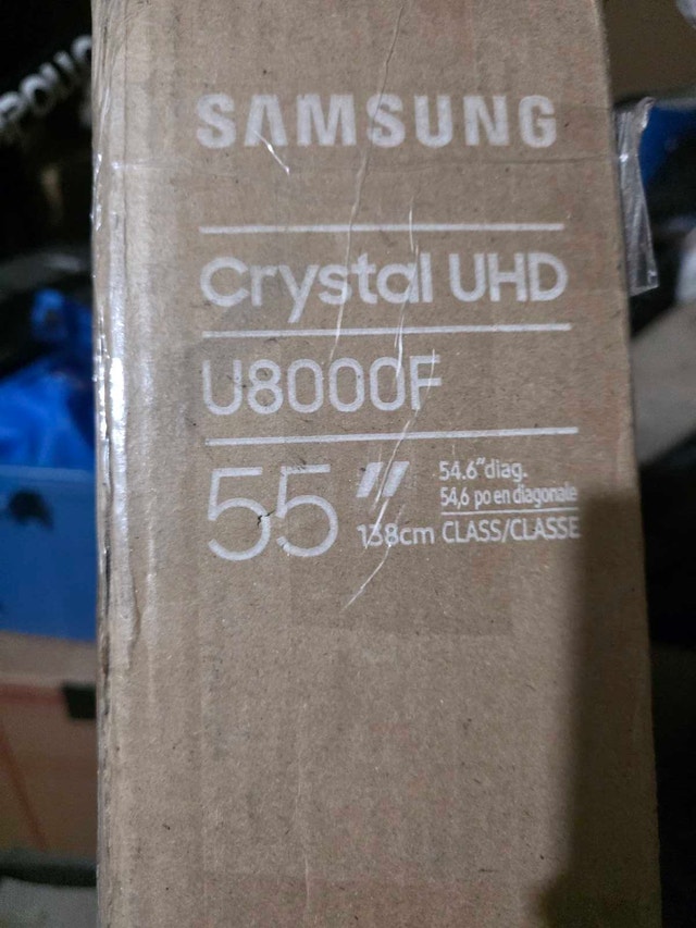 Samsung 55" Crystal UHD 4K Smart TV Brand New In Box!