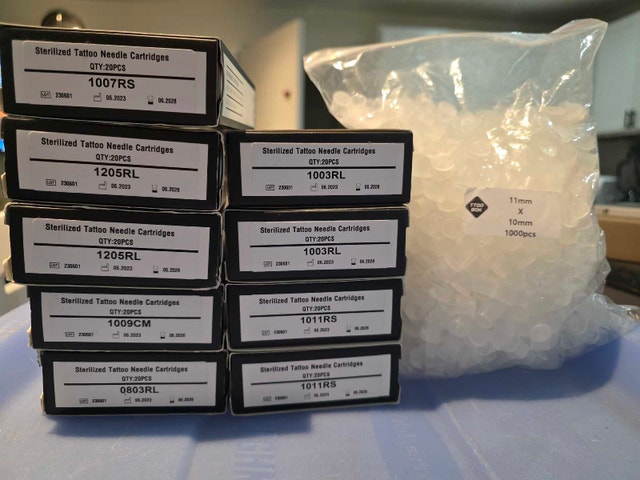 Tattoo Supply 9 New Cartridge Boxes (180 Needles) - photo 3