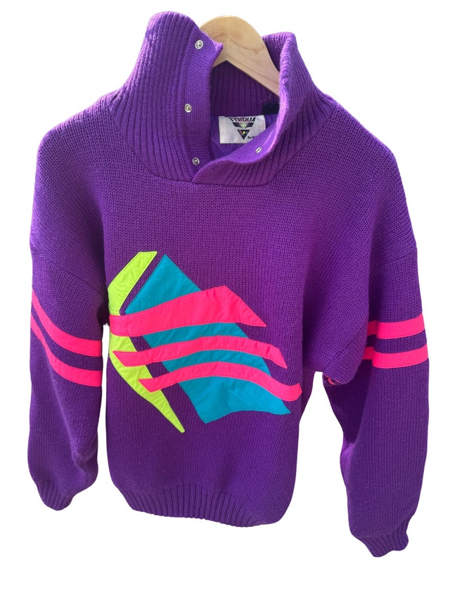 Vintage Tyrolia by Head 100% Wool Ski Sweater