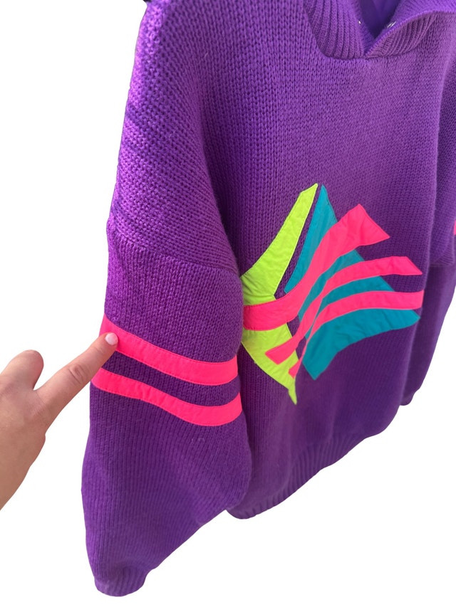 Vintage Tyrolia by Head 100% Wool Ski Sweater - photo 2
