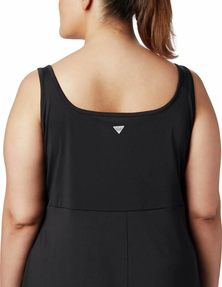 Columbia PFG Freezer Tank Dress Black Sun Protection Active Casu - photo 3