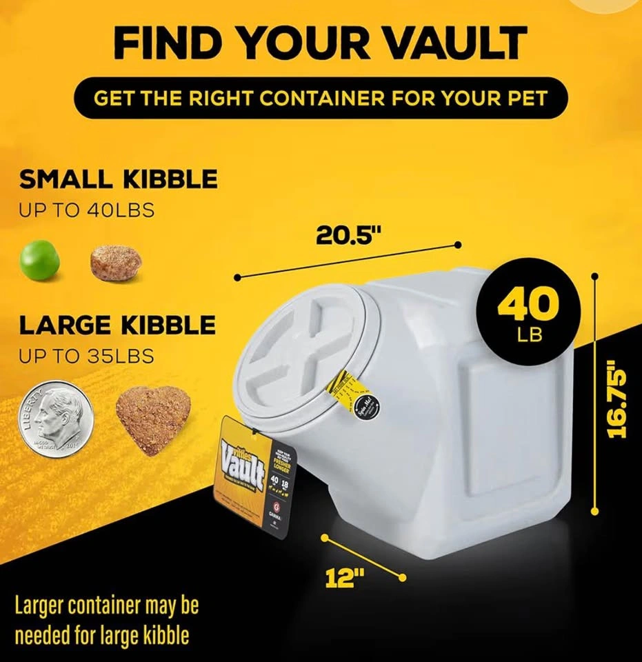 Vault Pet Food Storage Container 40lb - photo 3