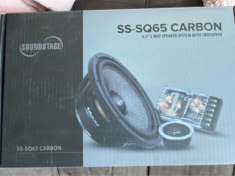 6.5" Carbon Fiber Component Speakers