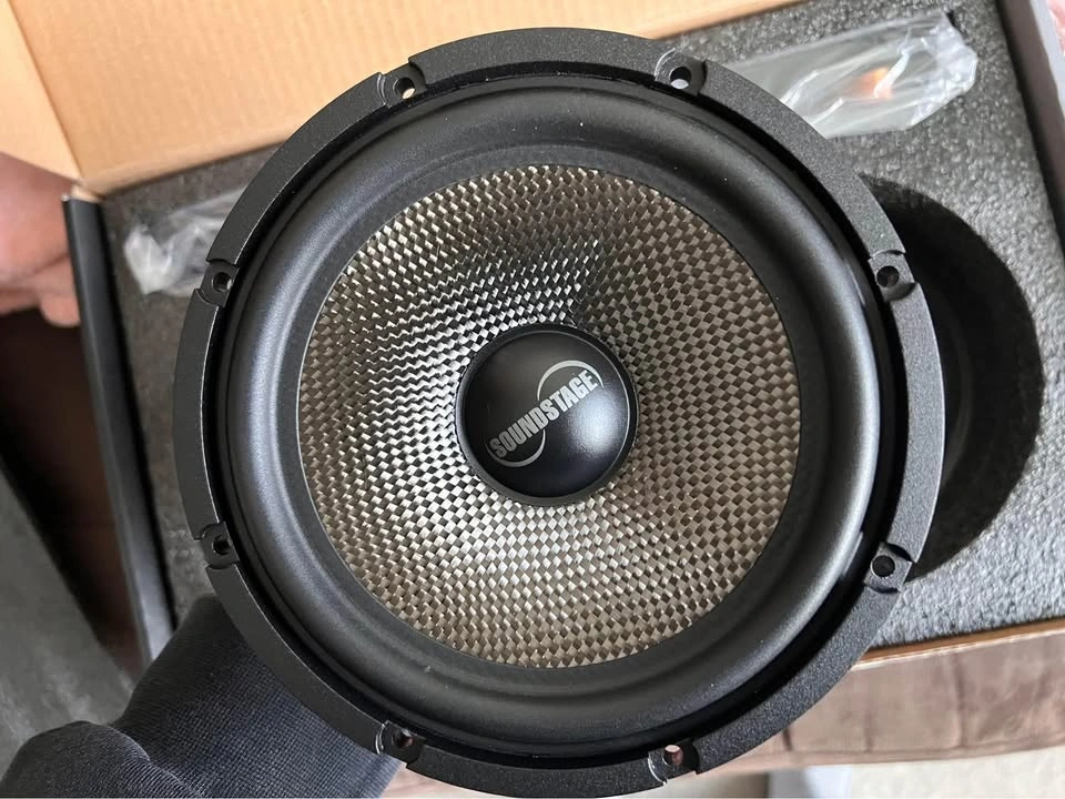 6.5" Carbon Fiber Component Speakers - photo 4