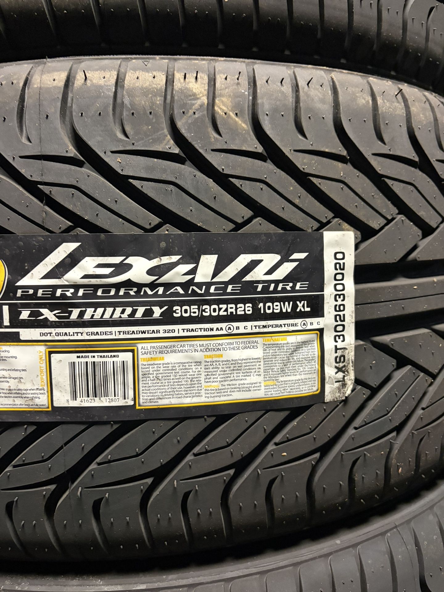 Lexani LX-Twenty Tires - 305/30/26