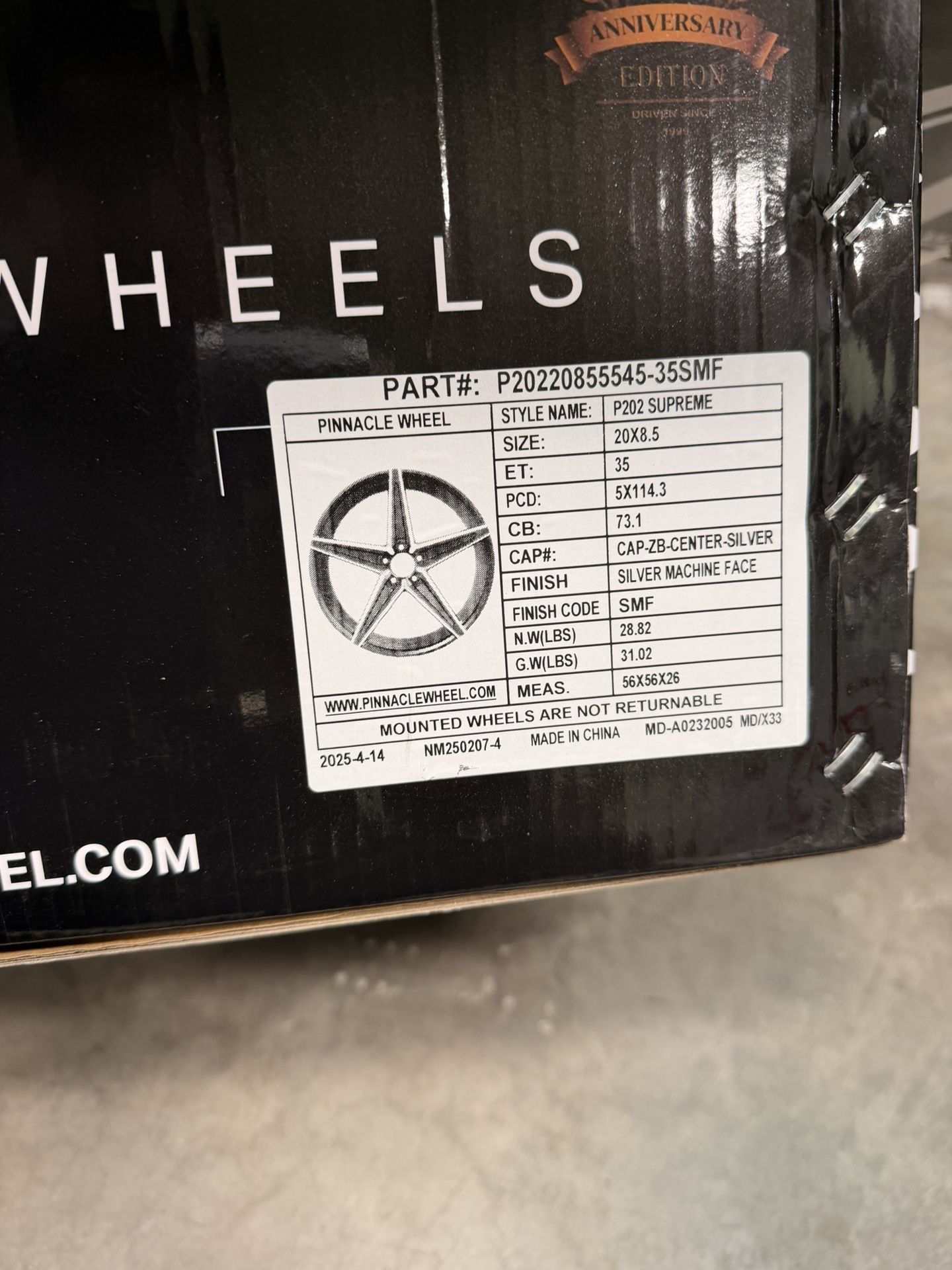 20 Inch Pinnacle Wheels - photo 3