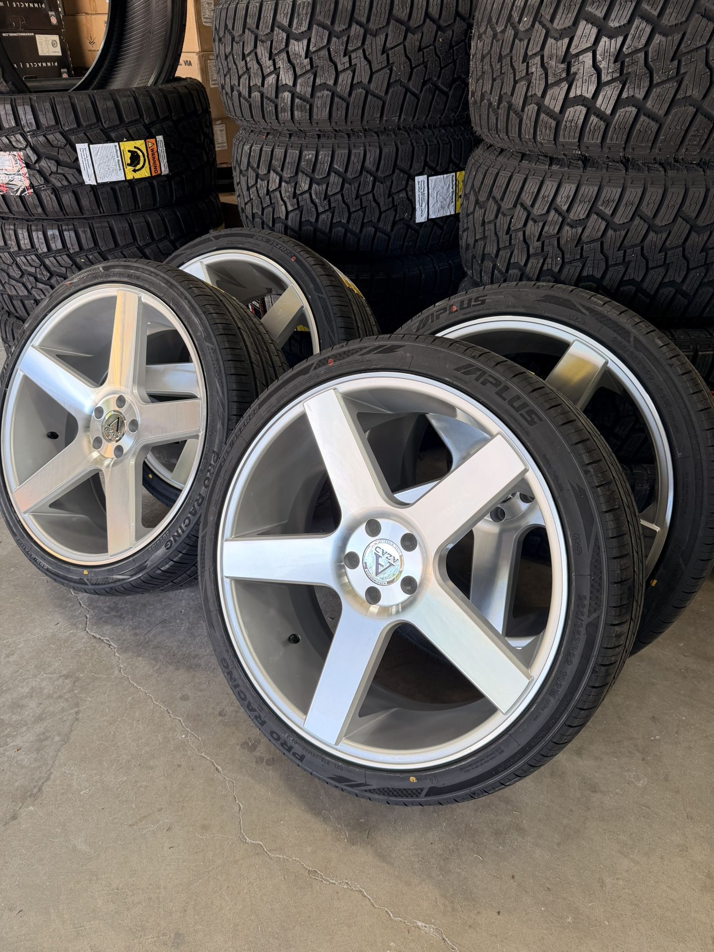 22 Inch Azad Wheels For Charger, Challenger, Or 300C - photo 4