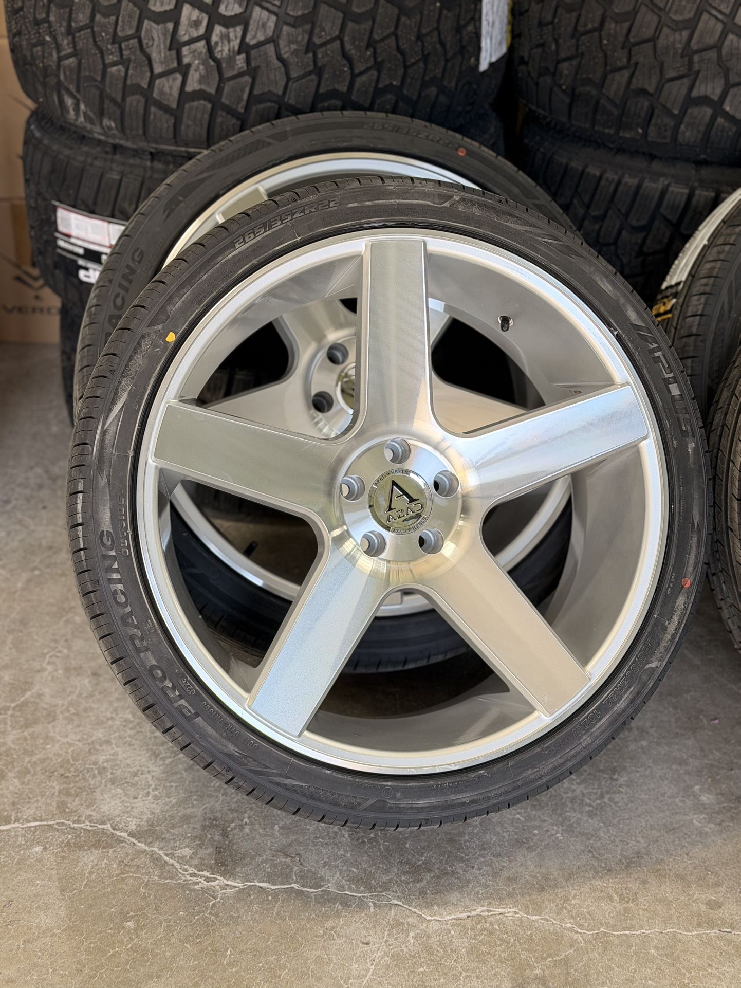 22 Inch Azad Wheels For Charger, Challenger, Or 300C - photo 5