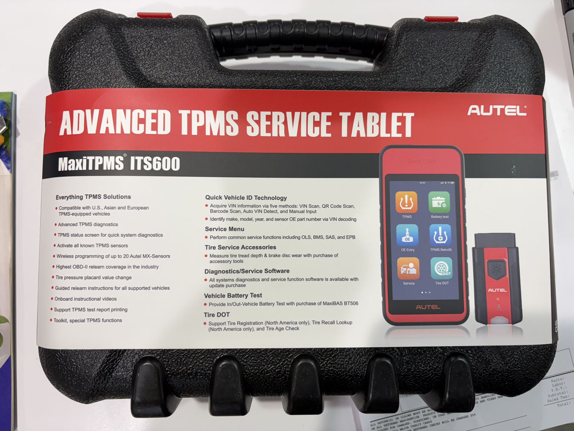 Autel MaxiTPMS ITS600 Sensor Machine - photo 3