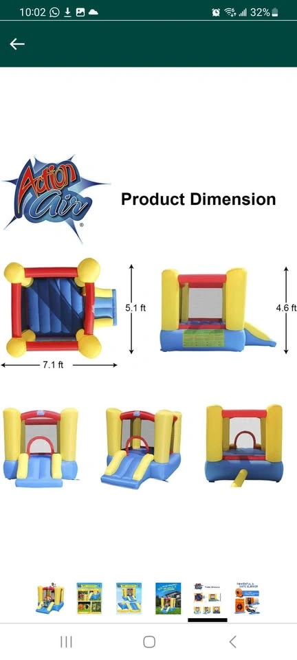 Inflatable Bounce Castle with Blower - photo 2