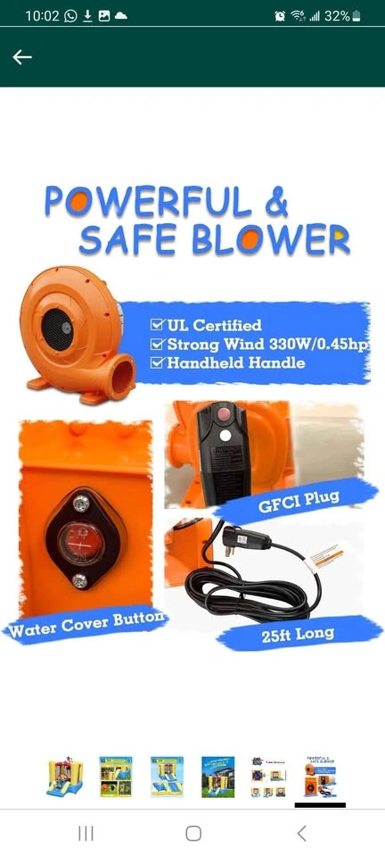 Inflatable Bounce Castle with Blower - photo 3