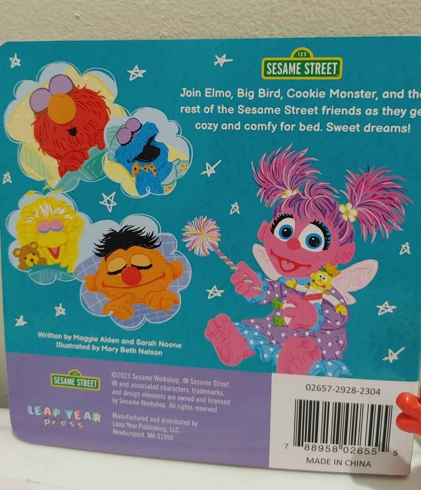 3 Sesame Street Board Books, Toy & Mini Beach Tote - photo 4
