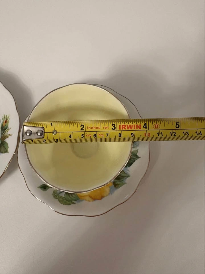Vintage Royal Standard "Peace Rose" Teacup Trio Set – Made in En - photo 4