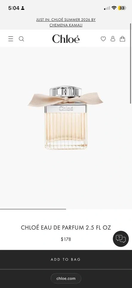 Chloe Fleur de Parfum with Amber & Rose 75ml - photo 2