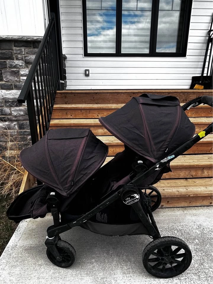 Baby Jogger City Select Lux Double Stroller with Bassinet - photo 2