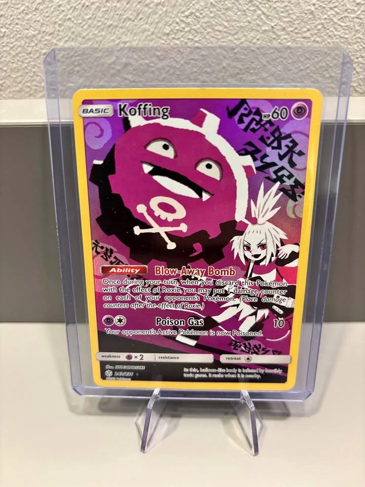 Koffing Secret Rare Holo Pokemon