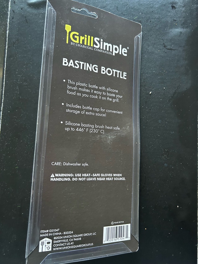 Brand New GrillSimple Basting Sauce Bottle for BBQ - photo 3