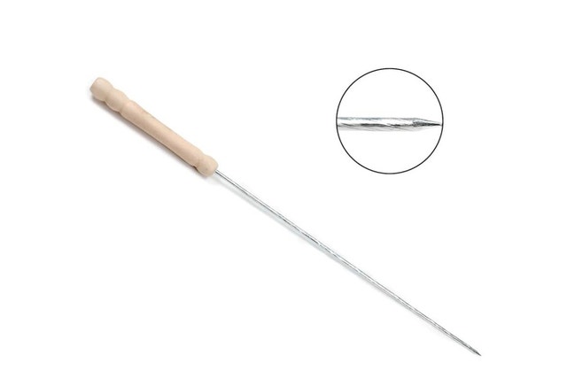 Brand New Pack of 12 BBQ Skewers with Wooden Handles - photo 4