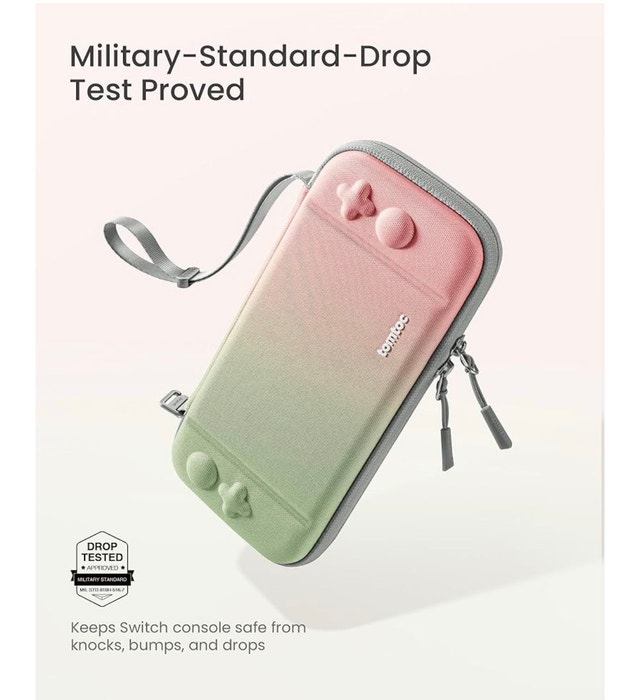 New Tomtoc Slim Carrying Case for Nintendo Switch/OLED - photo 4