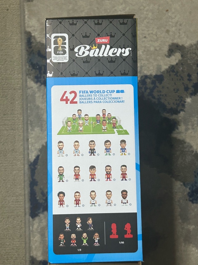 Brand New Zuru FIFA 2026 Ballers Figurines, Pack of 4 - photo 5