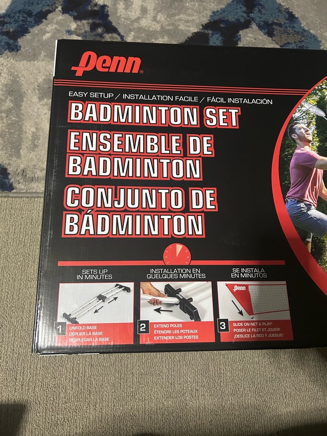 Brand New Penn Easy Setup Badminton Set - photo 5