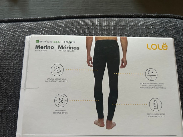 Brand New Lole Merino Bottoms Pants - photo 5