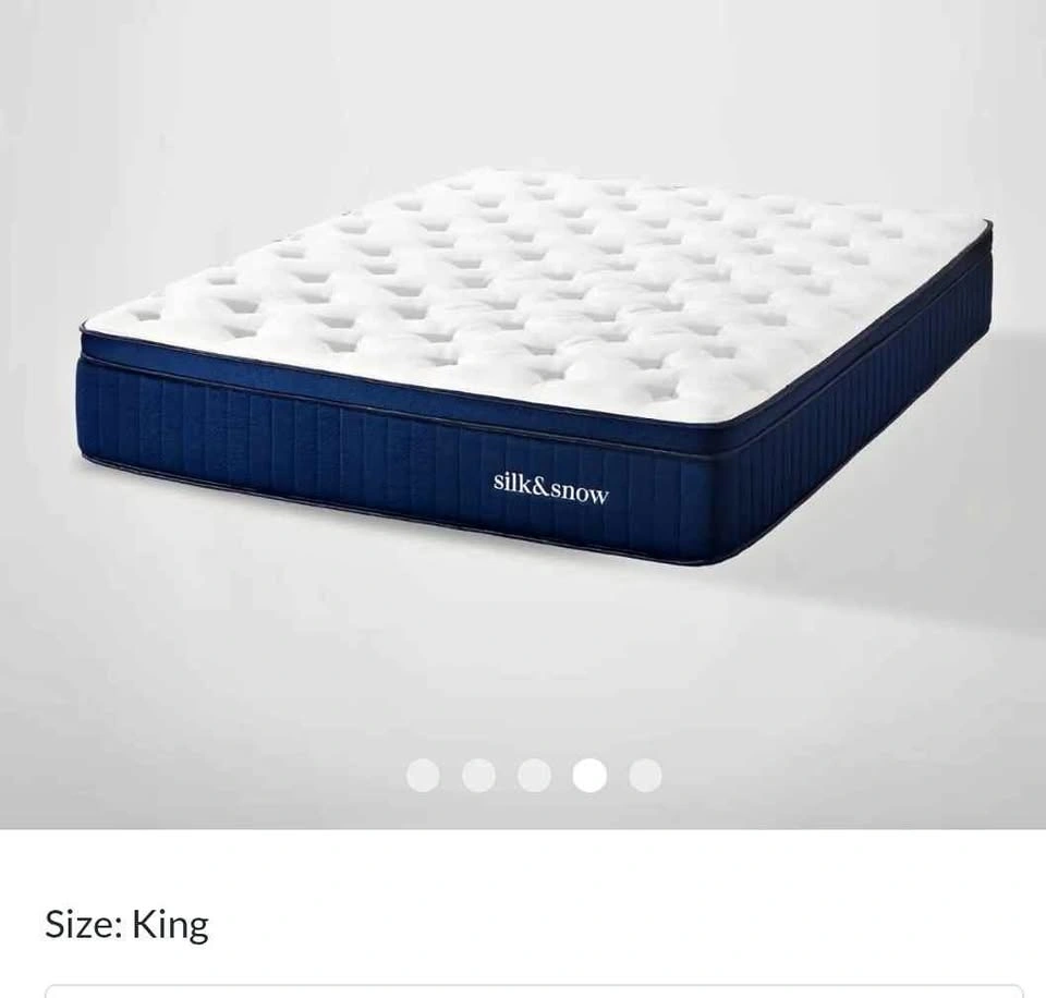 Silk and Snow Hybrid King Mattress