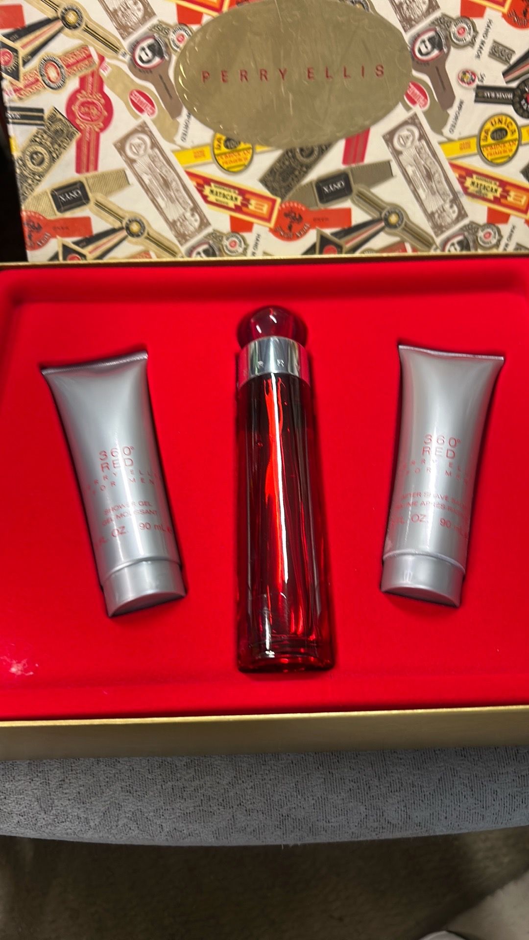 Perry Ellis 360 Red Men's Cologne 3-Piece Set