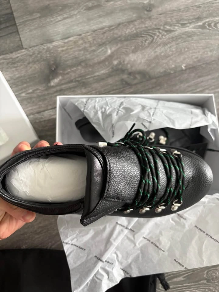 Paper Straight - Summit Ridge Black Size 10 + Paper Laces Black - photo 3
