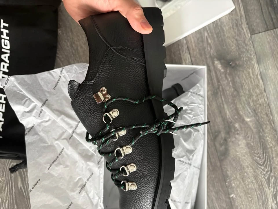 Paper Straight - Summit Ridge Black Size 10 + Paper Laces Black - photo 4