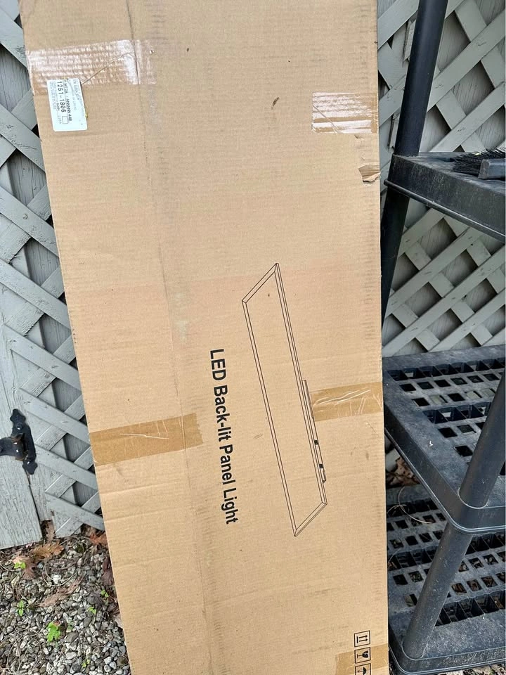 LED Back Lit Panel Light