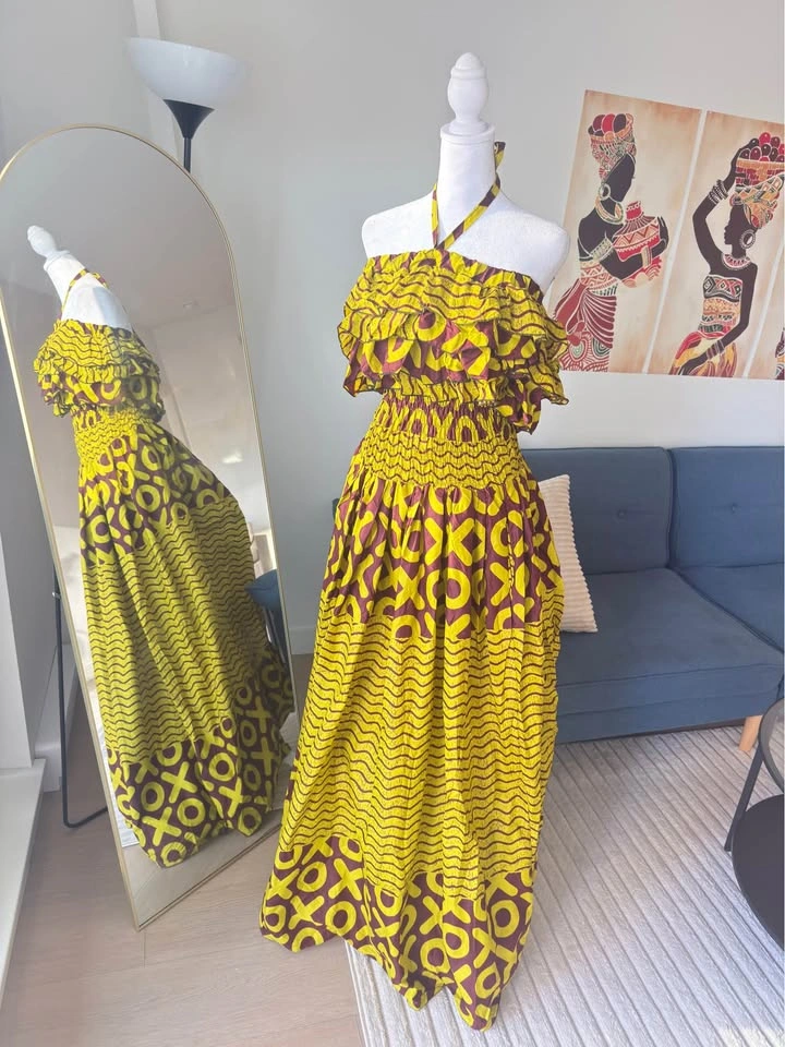 African Print Summer Dress - photo 2