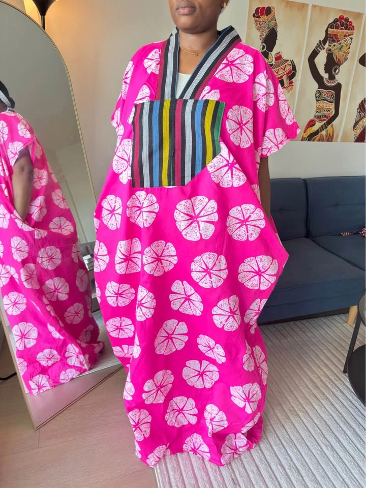 African Print Summer Dress - photo 3