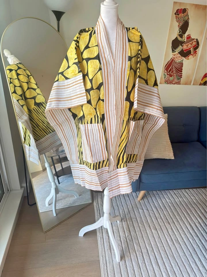 2 pieces kimono top with pant