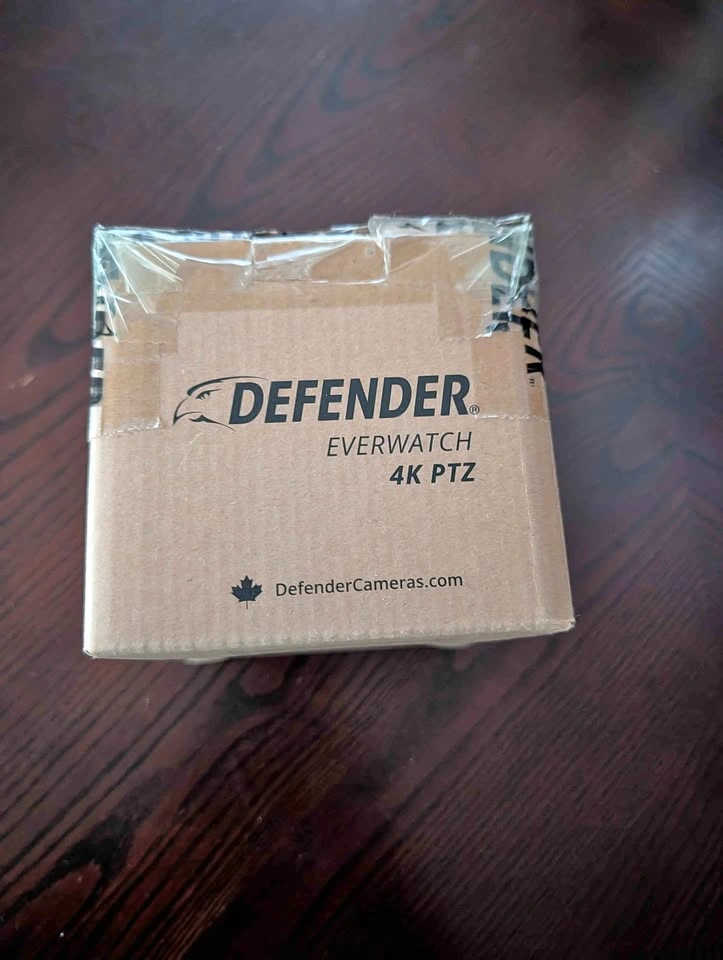 Brand new 2 Piece Defender Everwatch 4K PTZ camera