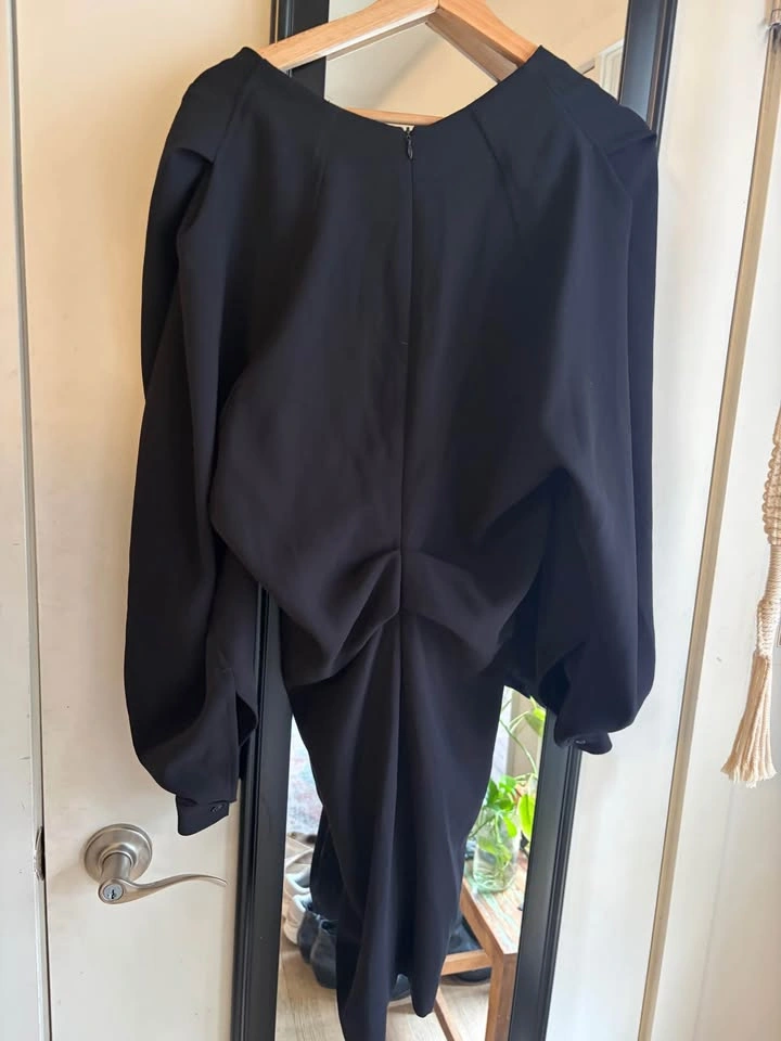 IRO Black French Dress Size 40 - photo 2