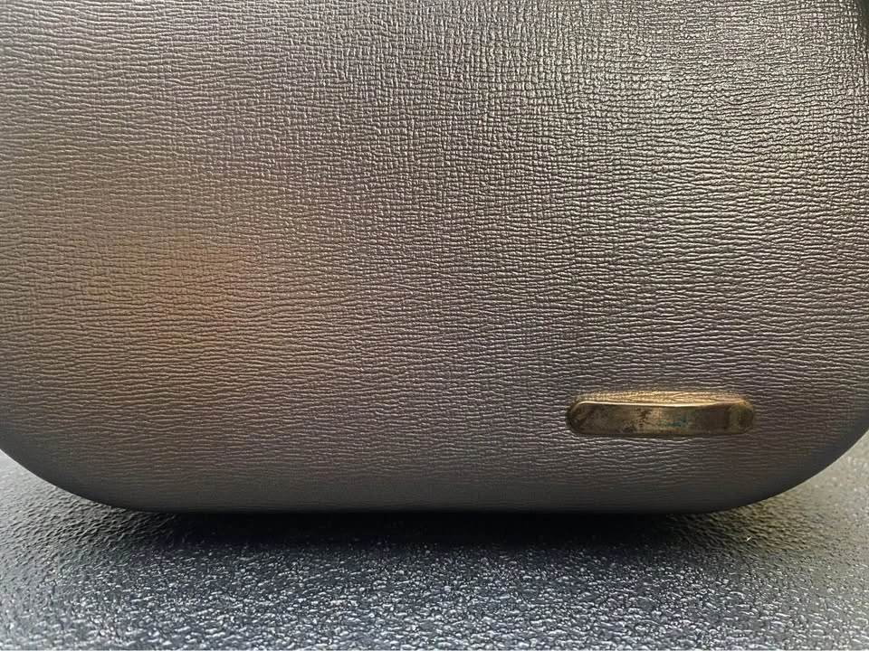 Metallic Look Clutch Purse with Chain - photo 5